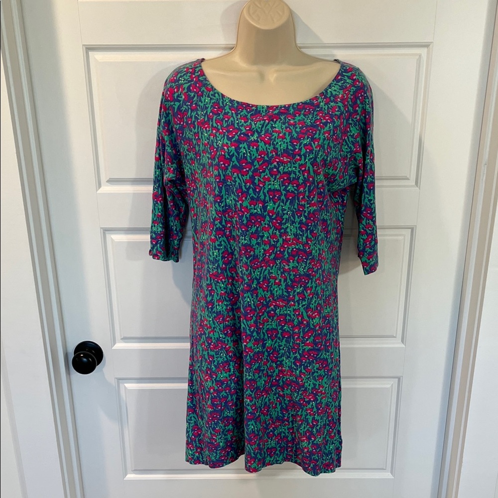 Lilly Pulitzer floral dress Size Small